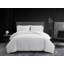 Abstract Crinkle White Standard 3 Piece Comforter Set-541056896
