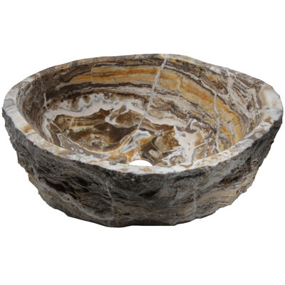 Novatto 17'' Stone Specialty Bathroom Sink