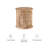 Eakin Solid Wood End Table-63697978