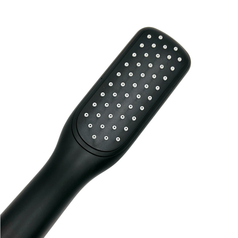 Robinet de baignoire autoportant à fixation au sol avec douche à main Pluto - Noir mat, Noir mat, Standard