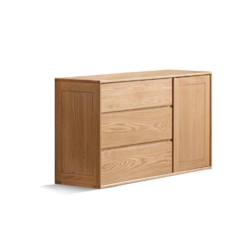 Practical Modern Simple Accent Cabinet 50.4'' Solid Wood Sideboard