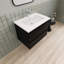 Meuble-lavabo flottant moderne simple Alcester Ivy Bronx-1100120605