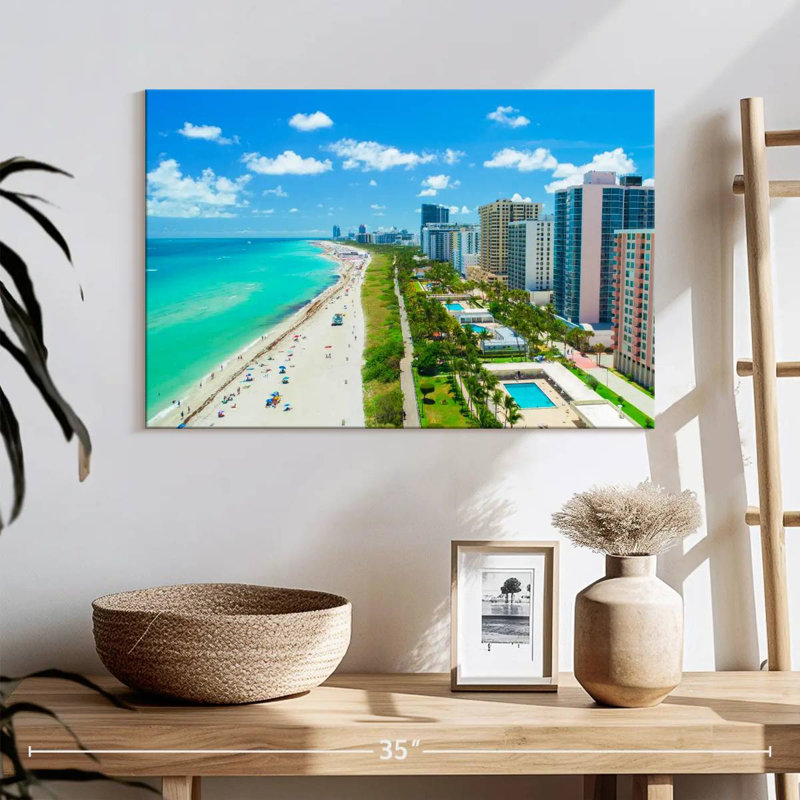 Nicci Miami's South Beach, H 16 po x l 24 po