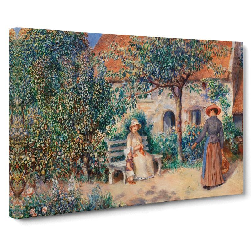In Brittany by Pierre-Auguste Renoir - Wrapped Canvas Painting, 50cm H x 76cm W x 3cm D