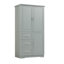 Armoire de rangement haute et large avec portes pour salle de bain / bureau-706985016