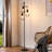 Crevan 65" Dimmable Rattan Tree Floor Lamp With 3 Bulbs Included-101633451