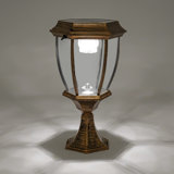13.78'' Solar Powered Integrated LED Outdoor Table Lamp