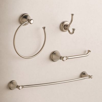 Cassidy Delta 4 Piece Bathroom Hardware Set