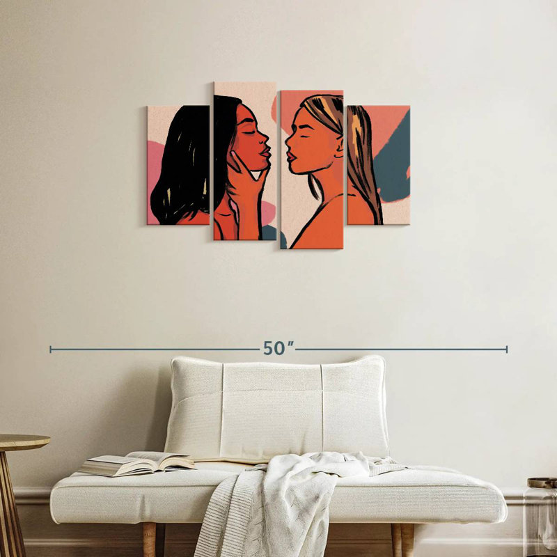 Affaire de filles, H 22 po x l 36 po
