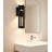 13 Inch Black Integrated LED Outdoor Wall Sconce-1098310528