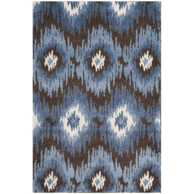 Tapis ikat rétro performance