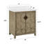 Meuble-lavabo simple 30 po Emporia avec plateau en quartz Calacatta Vicenza blanc, pré-assemblé