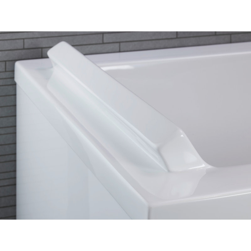 Baignoire de trempage encastrée en acrylique Durckit 59 po. X 28 po. Duravit Starck