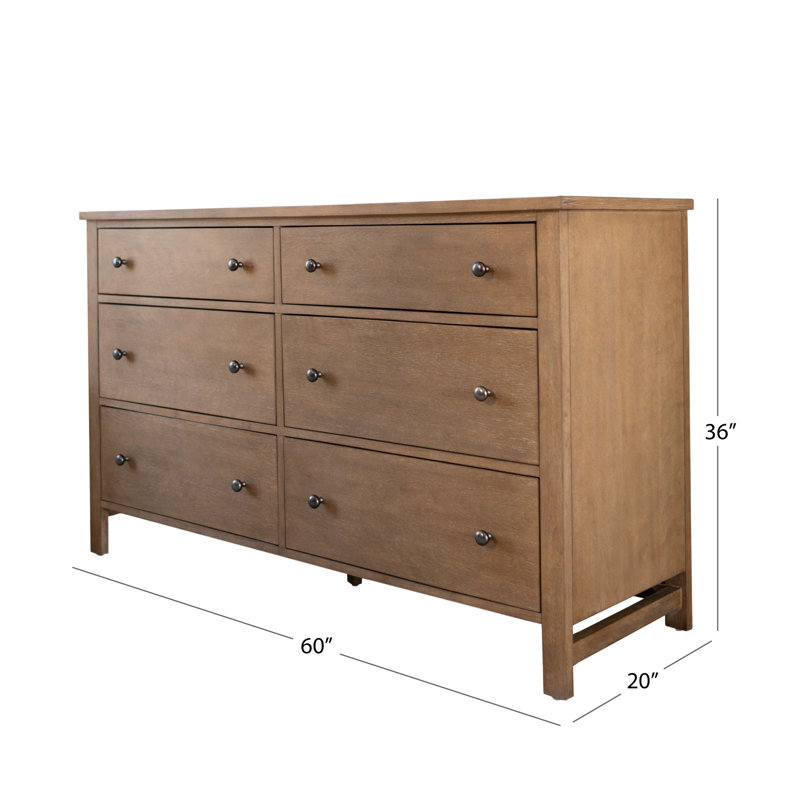 Commode 6 tiroirs Ren