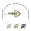 Tringle à rideaux simple réglable 28 "à 48" 0,81 "à baie vitrée-57283325-121430136