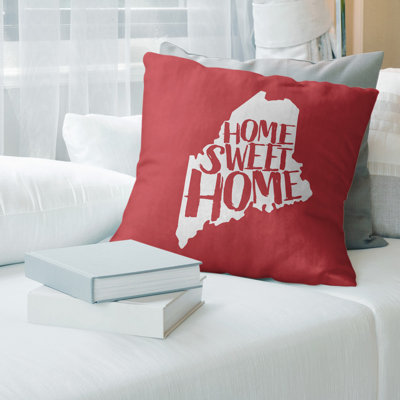 Home Sweet Connecticut Pillow Cover