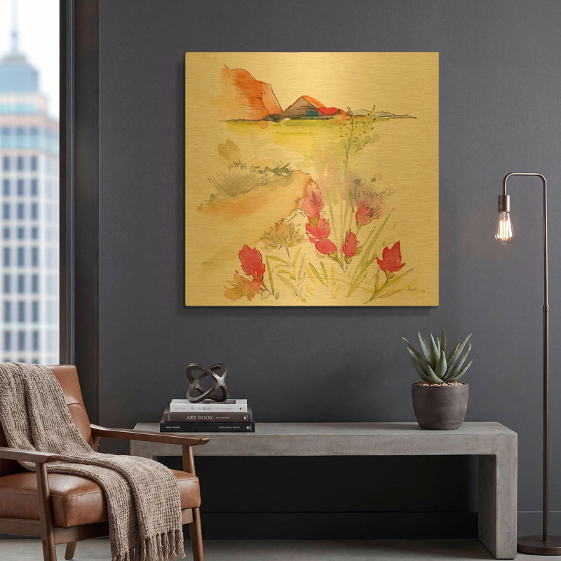 " Desert Blooming ", 36"x36"
