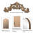 Vintage Ornate Arched Full Length Floor Mirror, Metal Framed, Ideal For Entryway, Living Room, And Bedroom Decor
