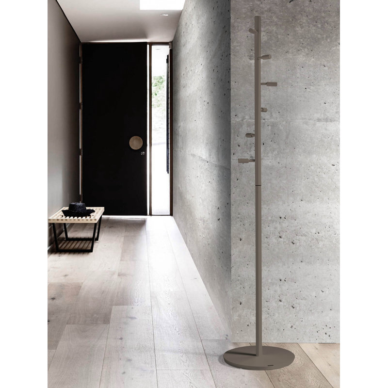 Hawkesbury Solid Wood Freestanding Coat Rack, Moka