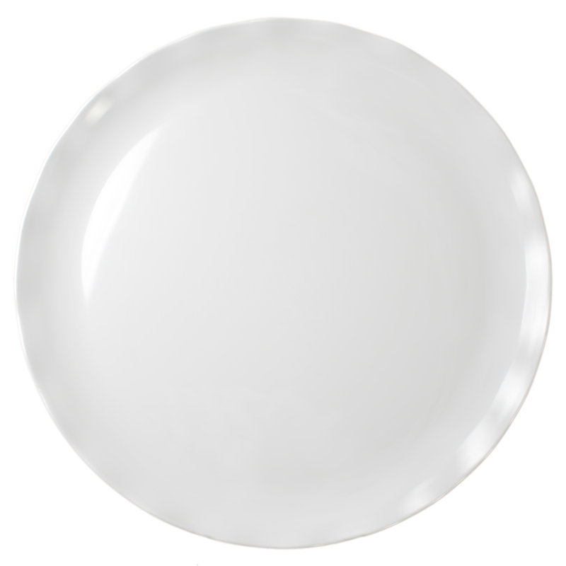 Plateau en mélamine rond Belville, H 1,02 po x l 20 po x P 20 po, Blanc