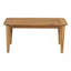 Table basse d'extérieur en bois d'acacia