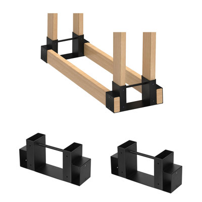 Support à bois d'extérieur Roachdale
