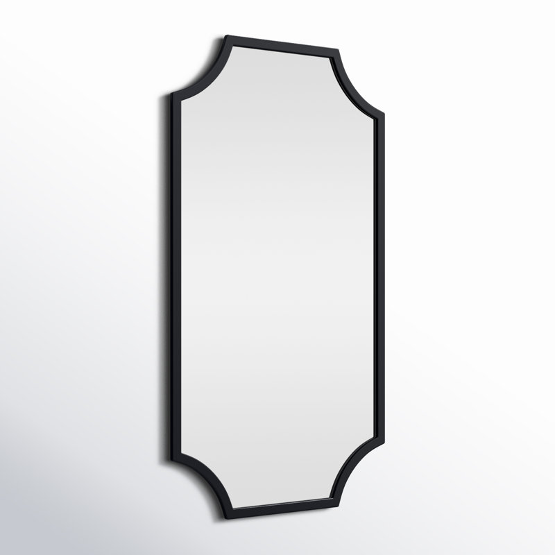 Miroir mural Toretto, Noir
