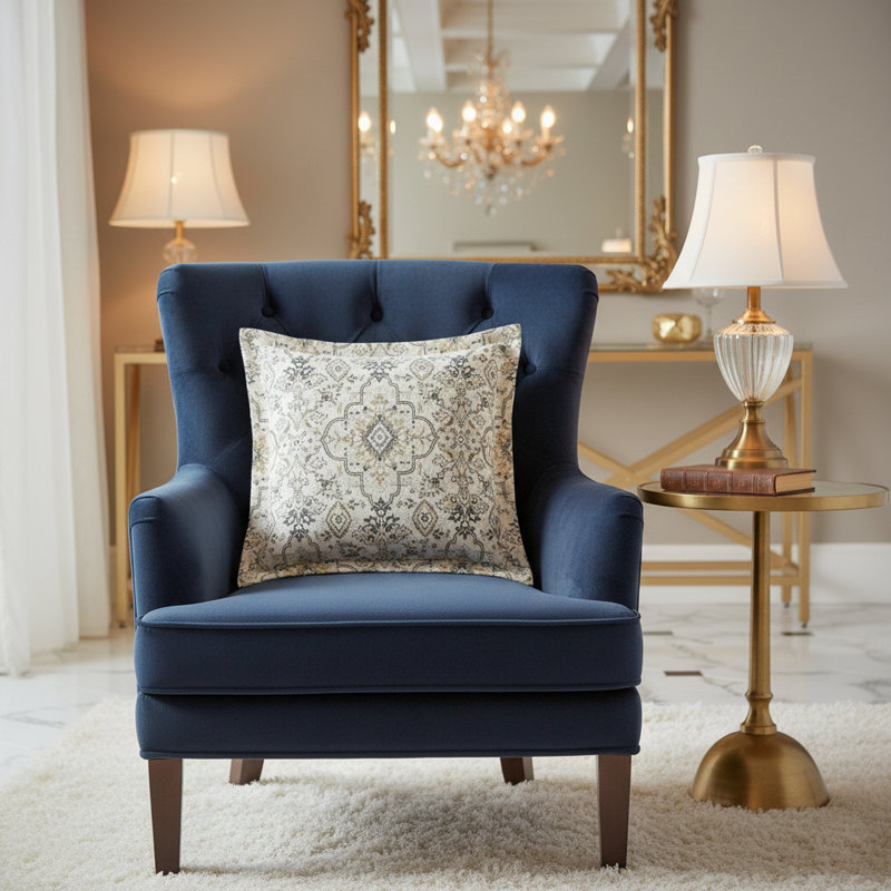 Moonbeam Powell Square Pillow Cover & Insert