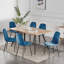 Wellersburg Modern Velvet Upholstered Armless Dining Chair-840911851-819928527