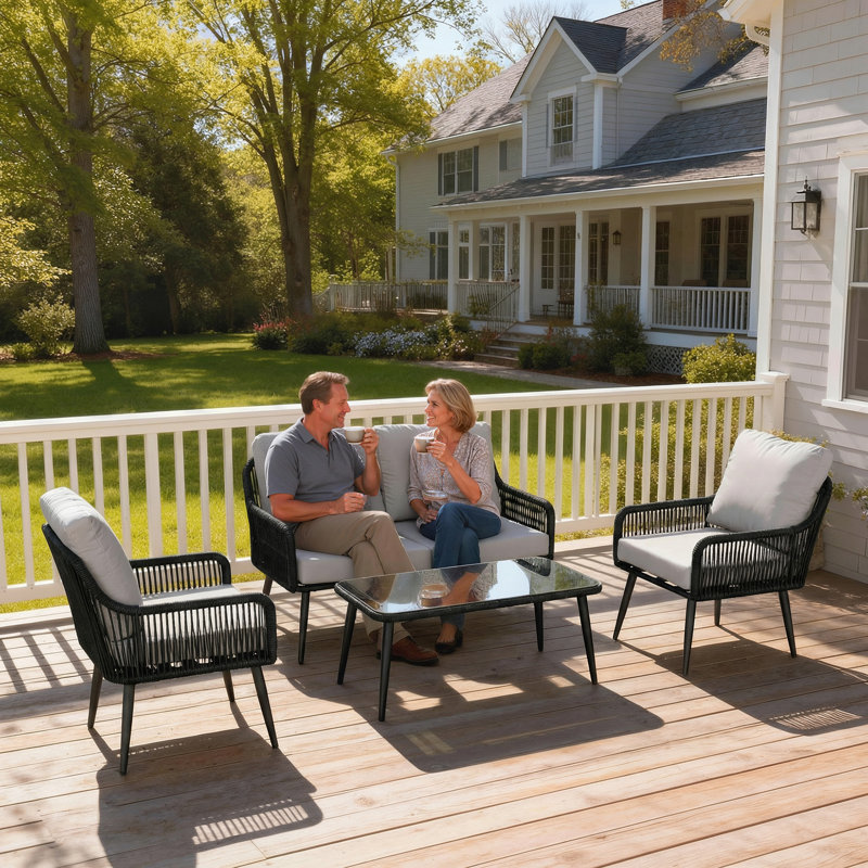 Rattan Sofa Set