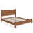 Verdant Solid Bamboo Platform Bed Frame with Curved Headboard-133467008