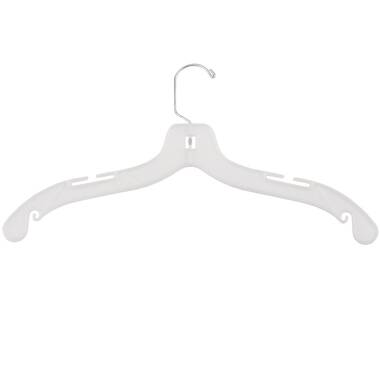 Black Plastic Top Hanger With Notches Rebrilliant Pack Size: 100