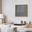 Motif abstrait de chevrons gris foncé abstraits-1812779127