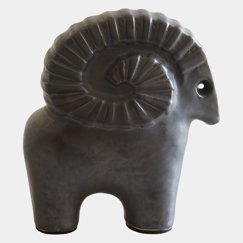 Ram Ceramic Decorative Object