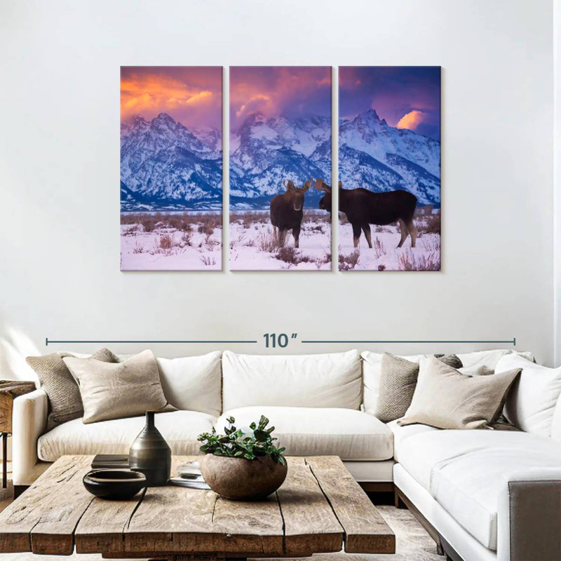 Brampt Moose Tandem, 48" H x 74" W