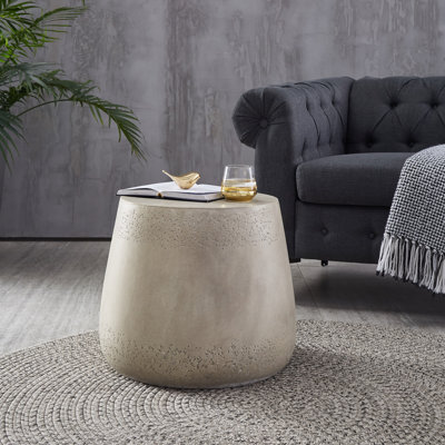 Belmaris Round Outdoor Side Table , 19'' in. W 19'' in. D