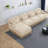 Spacious Chenille Sofas, Modern Leopard Modular Style For Living Room