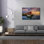 Toile épique Graffiti «Rockport Harbor At Dawn» par Rick Berk, 60 po x 40 po
