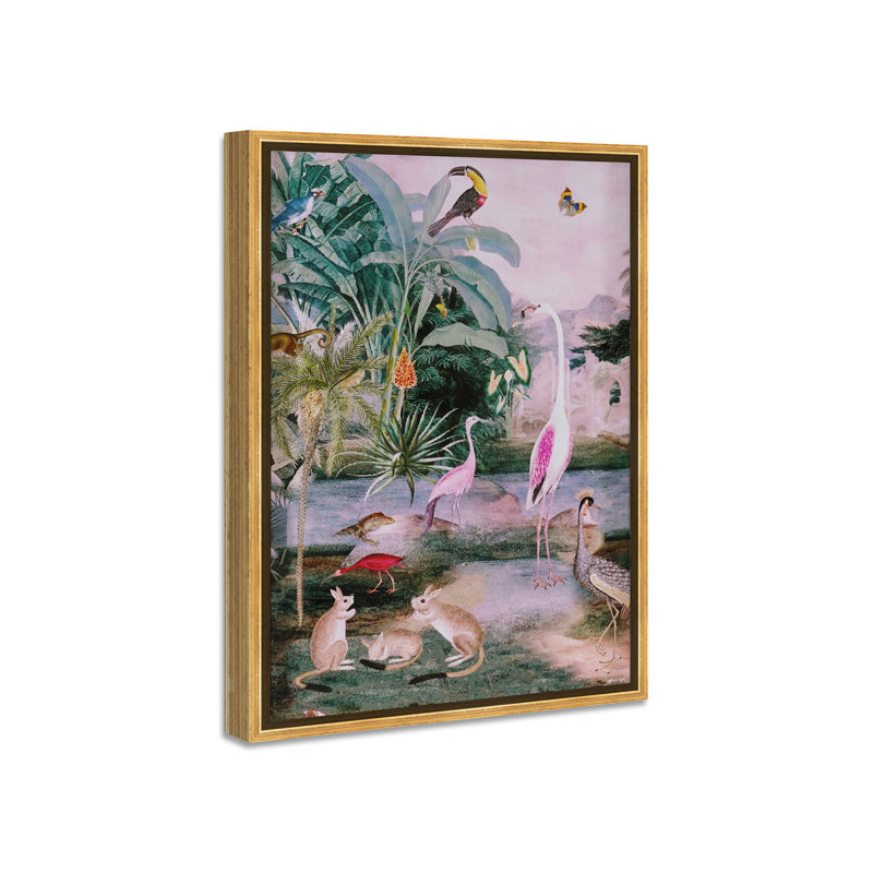 In the Tropics - Painting on Canvas