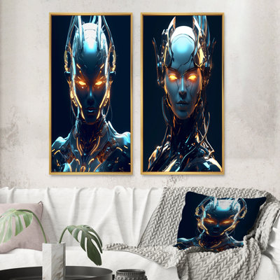 «Robotic Opponent», 2 pièces sur toile