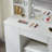 White Makeup Vanity Set