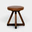 X Leather Accent Stool-18015243-35227824