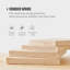 Bureau rectangulaire en bois massif brun noisette avec 2 tiroirs-1025105903
