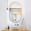 Miroir ovale 20 po x 33 po