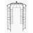 Minuka 114.08'' H x 81.18'' W Iron Arched Trellis-1338462398