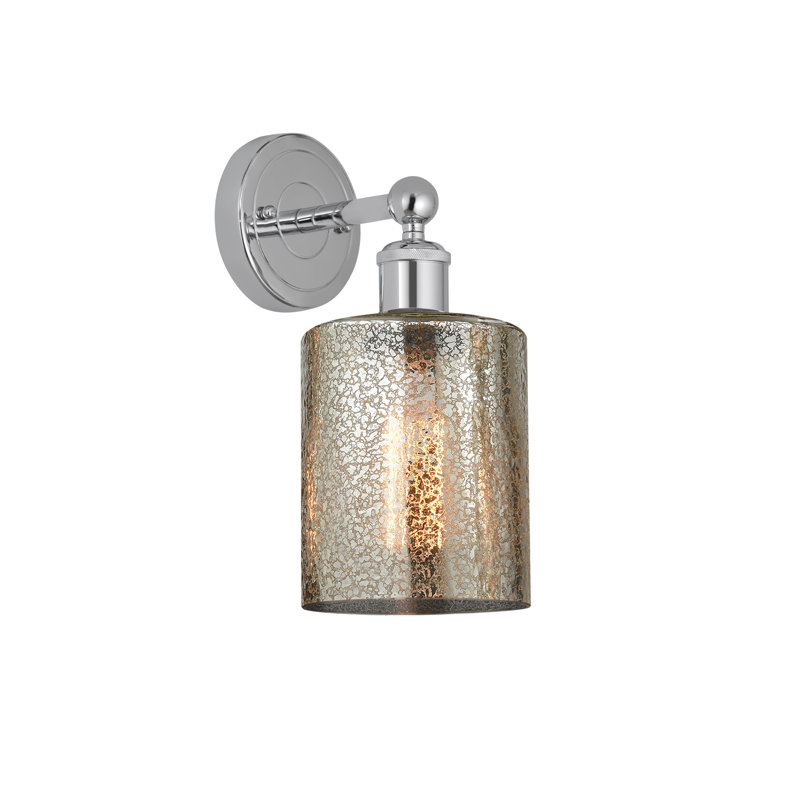 Chilchinbito Armed Sconce, Mercury, Polished Chrome