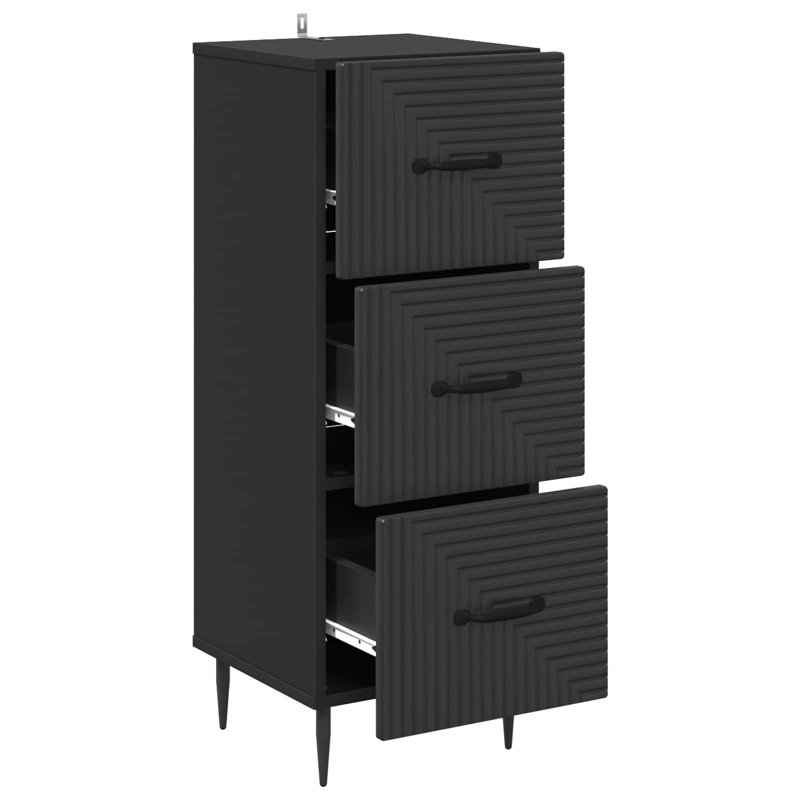 Rectangle Accent Chest, Black