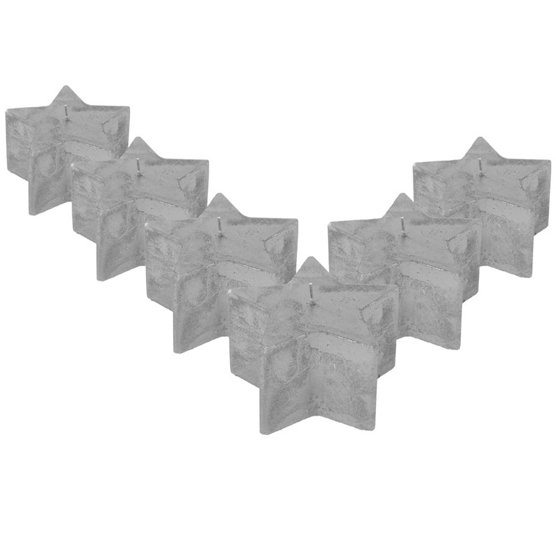 Unscented Novelty Candle, Silver