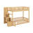 Twin Over Twin Floor Bunk Bed-1636641016