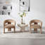 Fauteuils d'appoint demi-tonneau modernes Mid-Century-1343807554